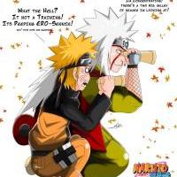 Naruto and Ero Senin peeping